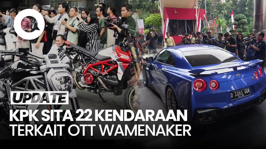 Video: Moge Ducati hingga Nissan GTR yang Disita dalam OTT Wamenaker