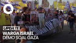 Video Warga Israel Demo Tuntut Pembebasan Sandera di Gaza