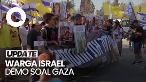 Video Warga Israel Demo Tuntut Pembebasan Sandera di Gaza