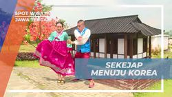 Bergaya ala Korea dengan Joged di Rumah Adat Korea Banyumas