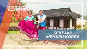 Bergaya ala Korea dengan Joged di Rumah Adat Korea Banyumas
