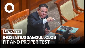 Video: DPR Setujui Inosentius Samsul Jadi Hakim MK Pengganti Arief Hidayat