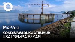 Video: Kondisi Waduk Jatiluhur Berjarak 15 Km dari Pusat Gempa Bekasi