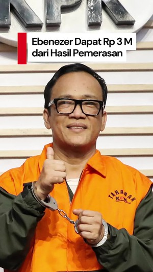 Video: Wamenaker Ebenezer Dapat Rp 3 M dari Hasil Pemerasan Sertifikat K3