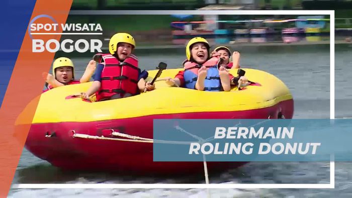 Mengadu Adrenalin Bermain Rolling Donut di Mekarsari, Bogor