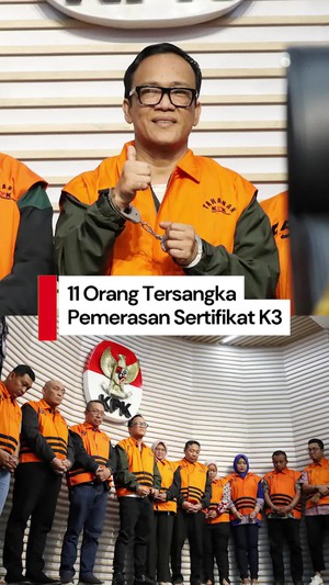 Video: 11 Orang Termasuk Ebenezer Ditahan atas Kasus Pemerasan Sertifikat K3