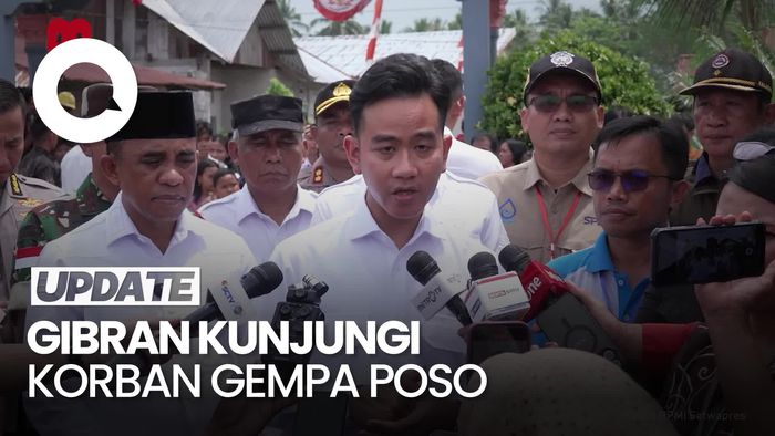 Video: Wapres Gibran Pastikan Kegiatan Belajar di Poso Normal Pasca Gempa