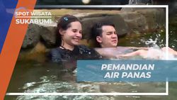 Bersantai di Kolam Air Panas Santasea Waterpark, Sukabumi