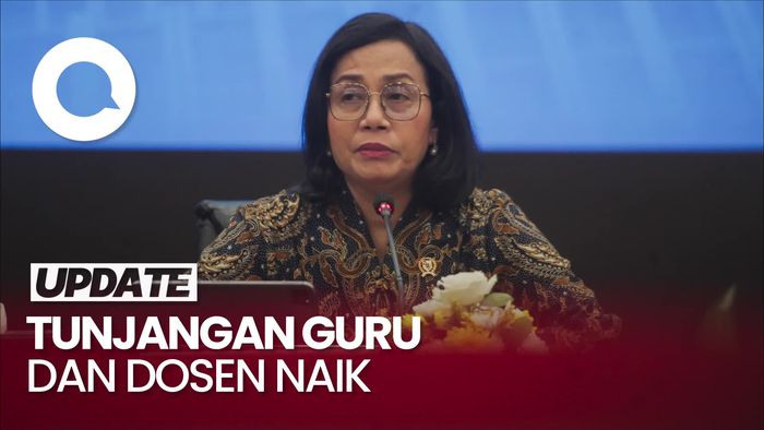 Video Sri Mulyani Naikkan Anggaran Buat Guru dan Dosen