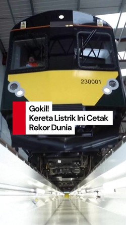 Video: Kereta Listrik Ini Sekali Ngecas Jalan Ratusan Mil