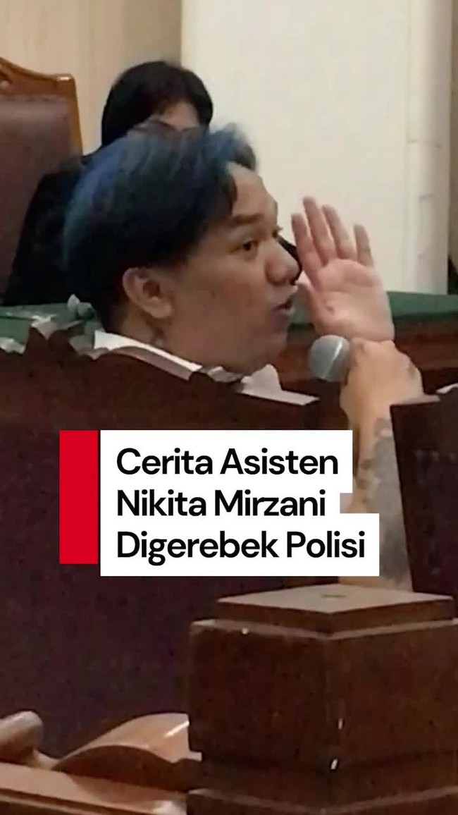 Video Asisten Nikita Mirzani Ceritakan Momen Digerebek Polisi