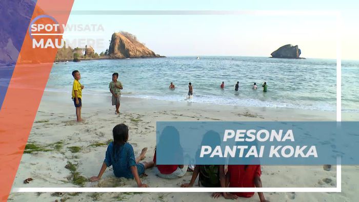 Menikmati Pesona Pantai Koka di Maumere, Nusa Tenggara Timur
