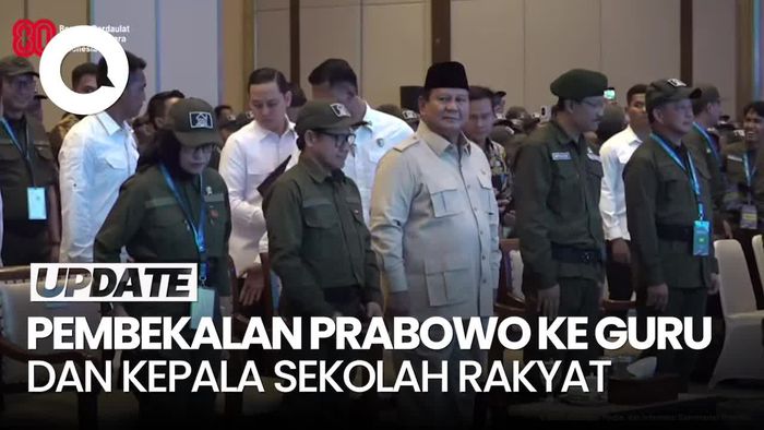 Video: Prabowo Beri Pembekalan ke Guru dan Kepala Sekolah Rakyat di JIExpo