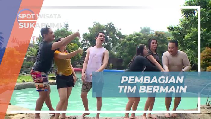 Membagi Tim untuk Bermain Tarung Bantal di Sukabumi