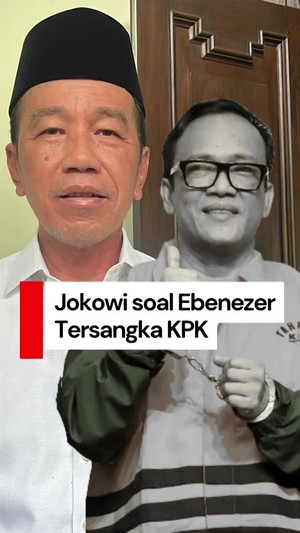 Video Respons Jokowi soal Wamenaker Ebenezer Kena OTT KPK