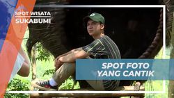 Bergaya di Spot Foto Cantik Bravo Adventure, Sukabumi