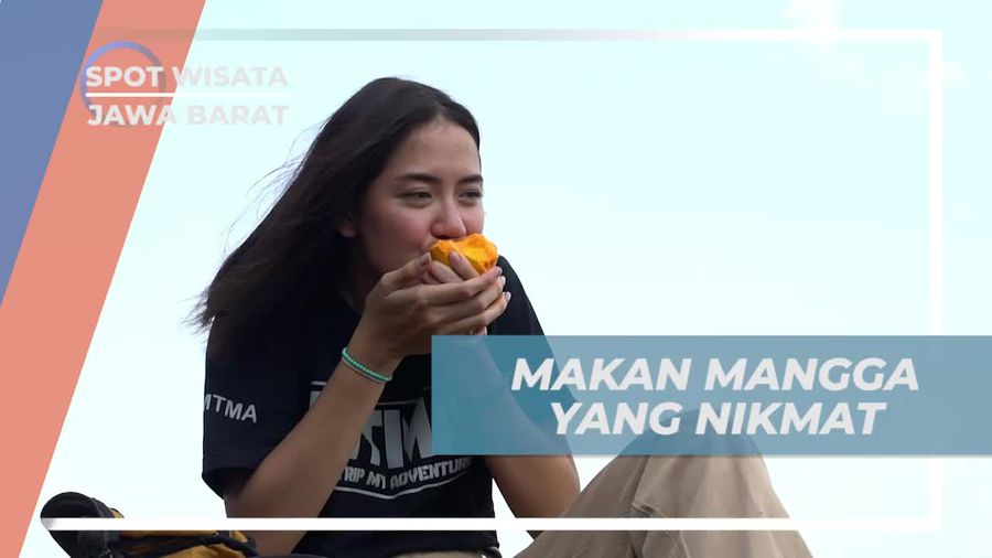 Menyantap Mangga Manis di Puncak Gunung Tilu, Jawa Barat