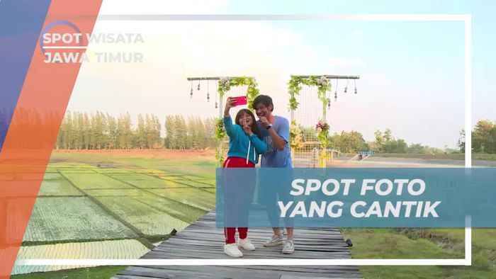 Jelajahi Spot Foto Cantik di Taman Bunga Nganjuk