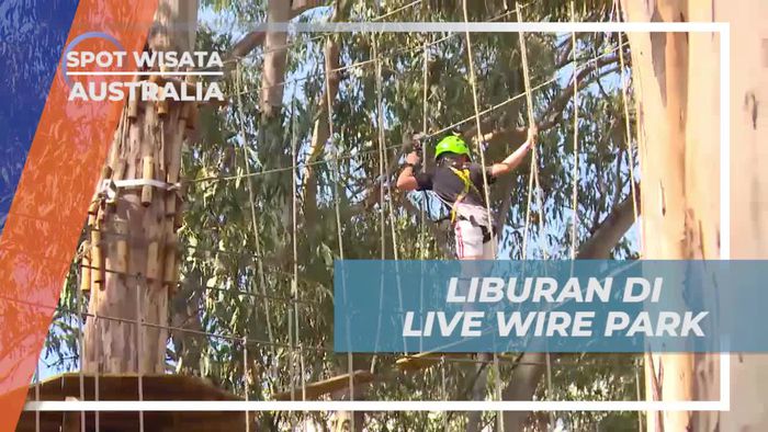 Bergabung dalam Kegiatan Seru di Live Wire Park, Australia