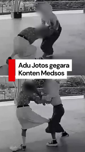 Video Heboh 2 Siswi SD Adu Jotos di Gorontalo gegara Konten Medsos