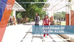 Rasakan Suasana Asri di Alun-alun Nganjuk sambil Bersantai