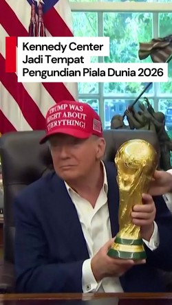 Video: Kennedy Center Bakal Jadi Tempat Pengundian Piala Dunia 2026