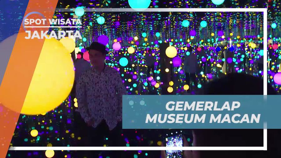 Masuki Ruangan Unik Infinity Mirror di Museum Macan, Jakarta