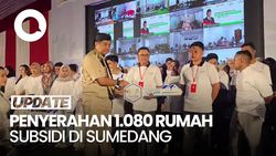Video: Menteri Ara Hadiri Penyerahan 1.080 Rumah Subsidi di Sumedang