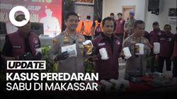 Video: Terungkap Kasus 13,3 Kg Sabu di Makassar, 8 Pengedar-Kurir Dibekuk