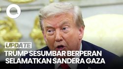 Video Trump Sesumbar: Jika Tak Ada Saya, Semua Sandera Gaza Sudah Mati