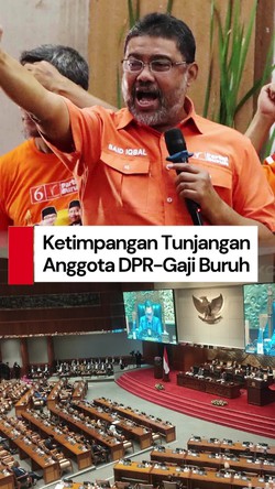 Video: KSPI Soroti Ketimpangan Ekstrem Tunjangan Anggota DPR-Gaji Buruh