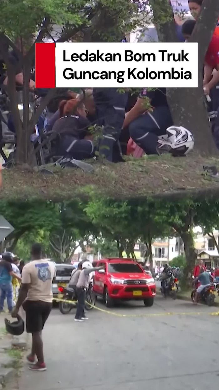 Video: Ledakan Bom dalam Truk di Kolombia, 5 Orang Tewas