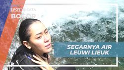 Segarnya Air Terjun Curug Leuwi Lieuk, Bogor