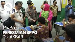 Video: SPPG di Jakbar Diresmikan, Bakal Salurkan MBG untuk 3.547 Siswa