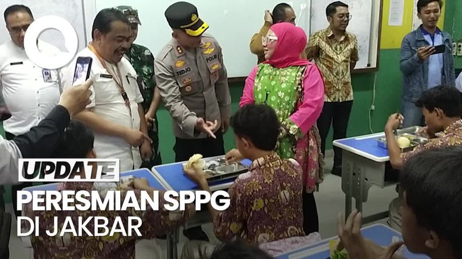 Video: SPPG di Jakbar Diresmikan, Bakal Salurkan MBG untuk 3.547 Siswa