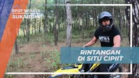 Tantangan Medan Hutan Pinus di Situ Cipiit, Sukabumi
