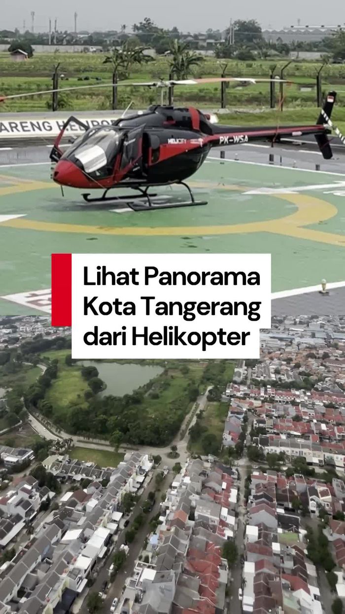 Video: Sensasi Pengalaman Joy Flight Naik Helikopter di Cengkareng