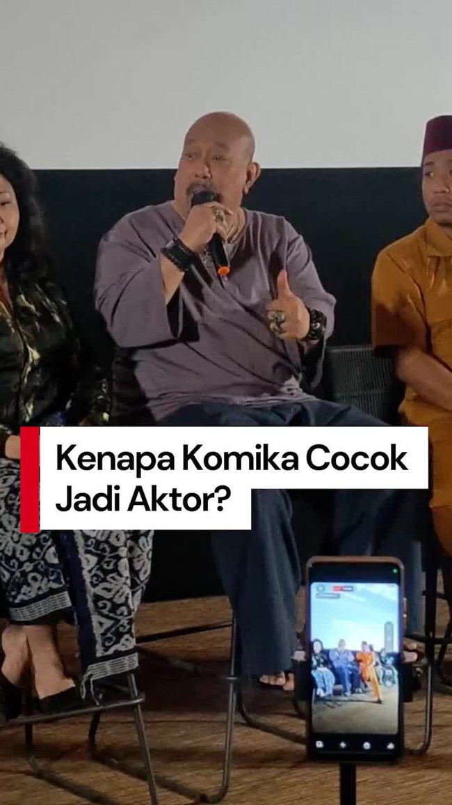 Video: Indro Warkop Ungkap Alasan Komika Mendominasi Film Komedi Indonesia