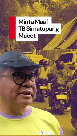 Video Pramono Minta Maaf Soal Macet di TB Simatupang: Tak Bisa Dihindari