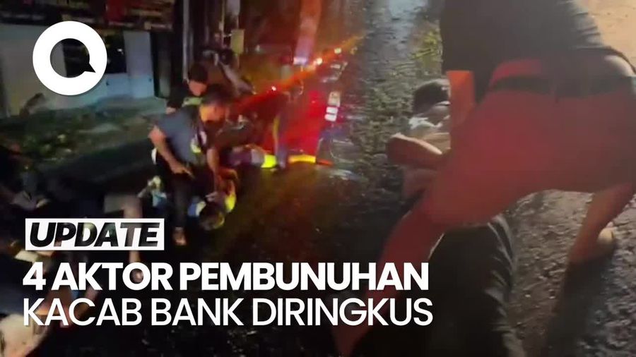 Video: Subdit Jatanras PMJ Ringkus 4 Aktor Intelektual Pembunuhan Kacab Bank