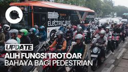 Video: Gerindra Tak Setuju Trotoar TB Simatupang Jadi Jalur Kendaraan