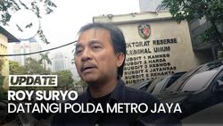 Video: Roy Suryo Temani Rismon Diperiksa Soal Ijazah Jokowi di Polda Metro