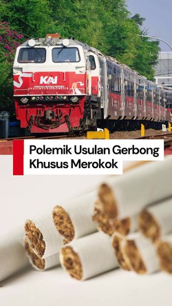 Video: Polemik Usulan Gerbong Merokok di Kereta hingga Direspons Gibran