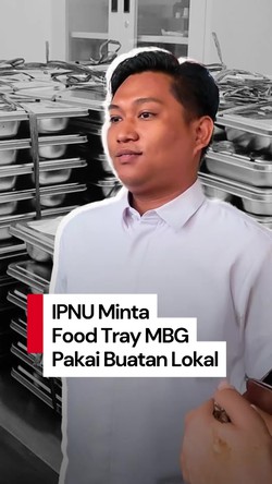 Video Rekomendasi IPNU ke Kemendag: Food Tray MBG Pakai Bikinan Lokal