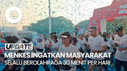 Video Menkes Budi Ajak Masyarakat Olahraga Minimal 30 Menit Per Hari