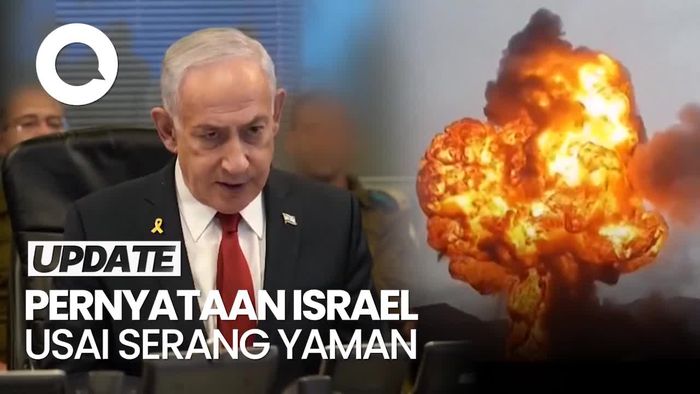 Video Netanyahu Klaim Rudal Israel Hantam Istana Presiden Yaman