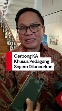 Video Wamen BUMN soal KAI Uji Coba Gerbong Petani: Segera Kita Luncurkan