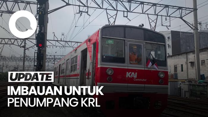 Video: Ada Demo, Penumpang KRL Diimbau Hindari Stasiun Palmerah