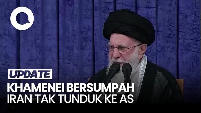 Video: Ayatollah Khamenei Bersumpah Iran Tak Akan Tunduk Terhadap AS 