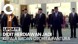 Video: Prabowo Lantik Didit Herdiawan Jadi Kepala Badan Otorita Pantura